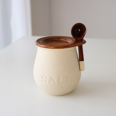 Ceramic Condiment Jar