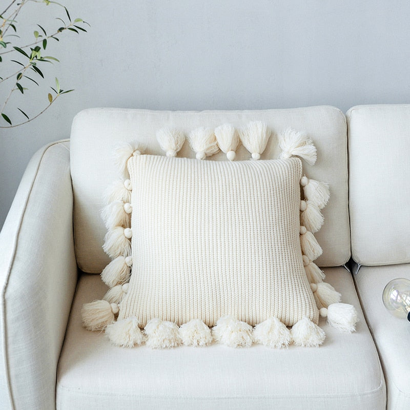 Knit Cushion Cover