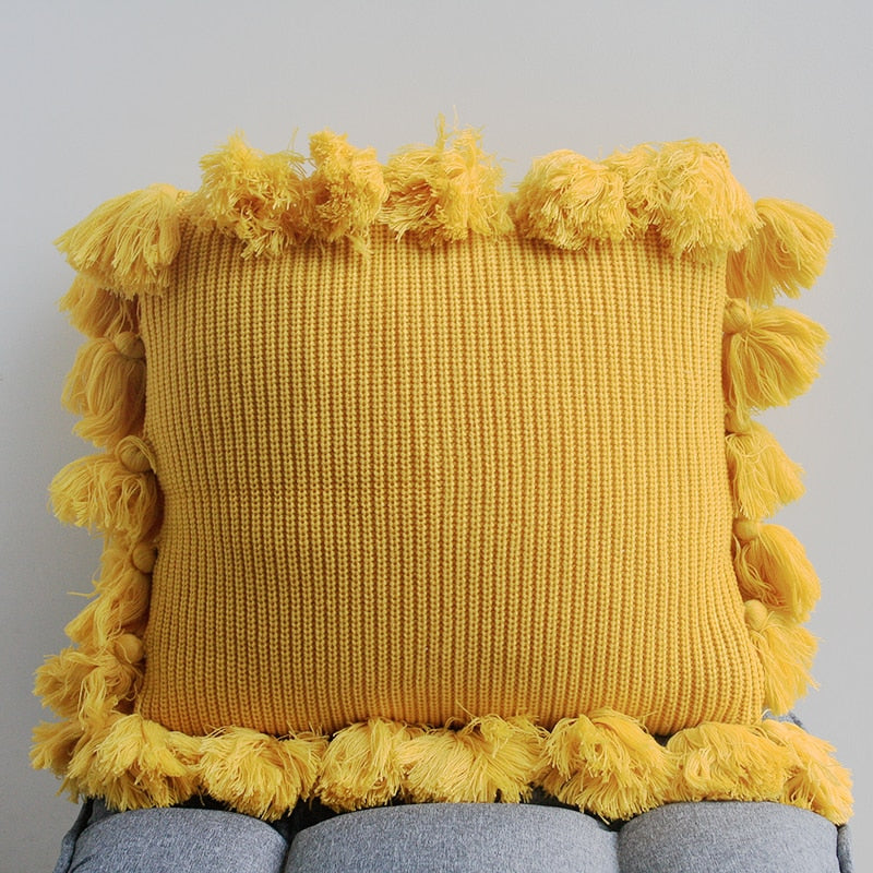 Knit Cushion Cover