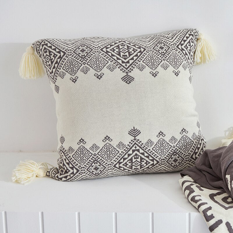 Geometric Cushion Cover