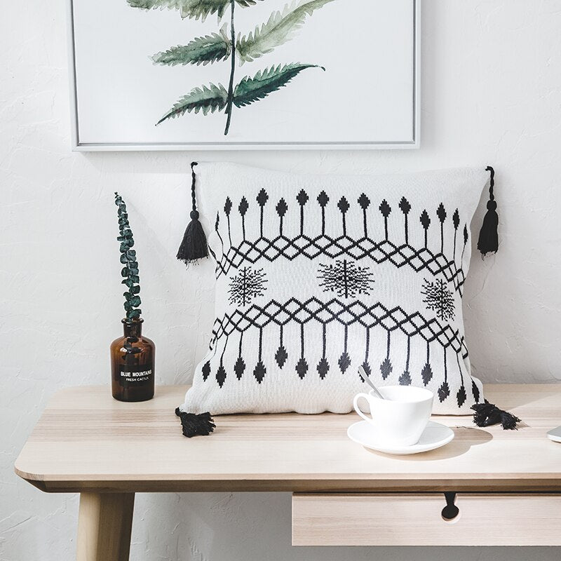 Geometric Cushion Cover