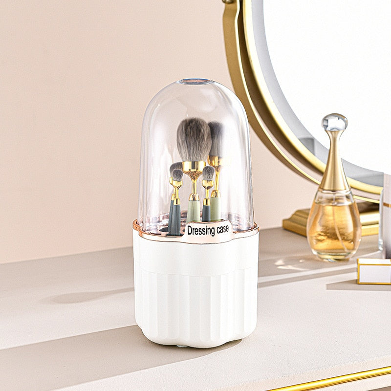 Rotating Makeup Brush Holder