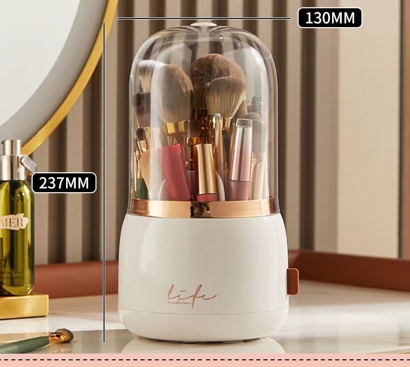 Rotating Makeup Brush Holder