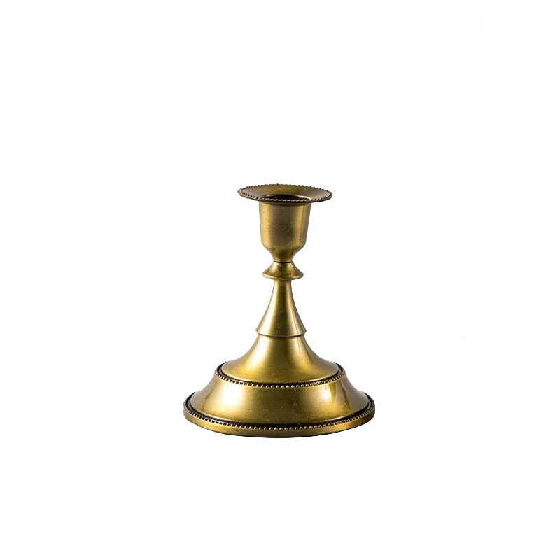 Gold Taper Candle Holder