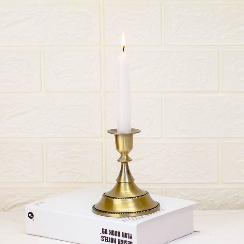 Gold Taper Candle Holder