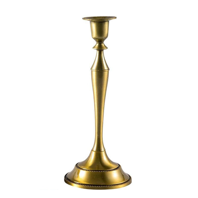 Gold Taper Candle Holder