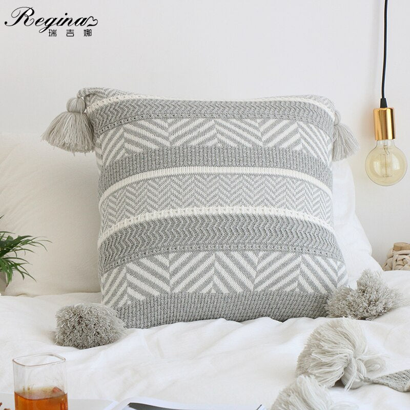 Geometric Cushion Cover