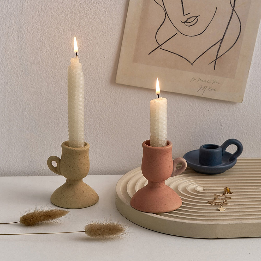 Ceramic Candle Holder